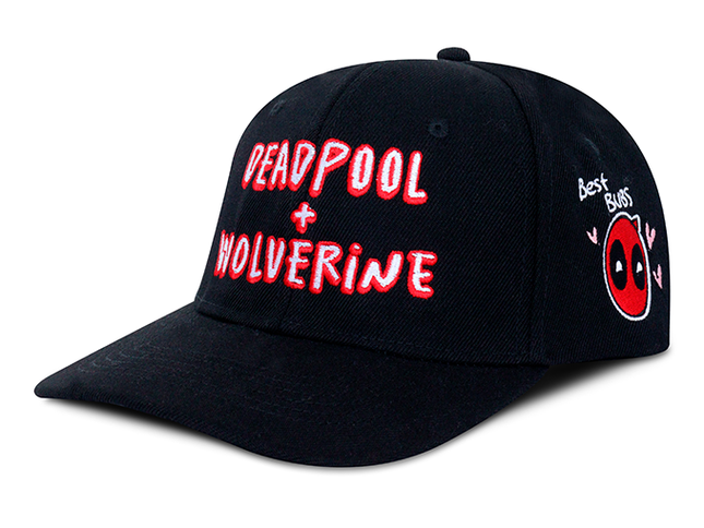 Gorra Deadpool Wolverine Original Edición limitada Negra