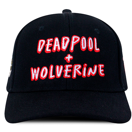 Gorra Deadpool Wolverine Original Edición limitada Negra