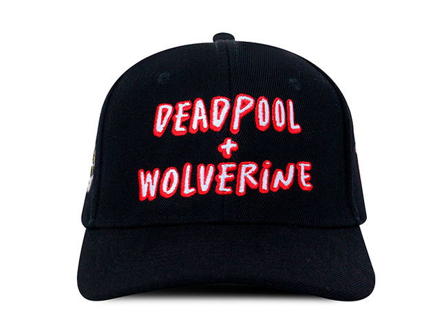 Gorra Deadpool Wolverine Original Edición limitada Negra