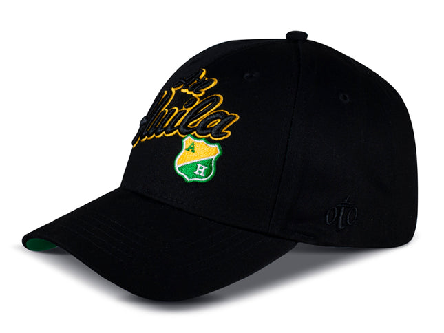 ATLÉTICO HUILA GORRA OFICIAL negra