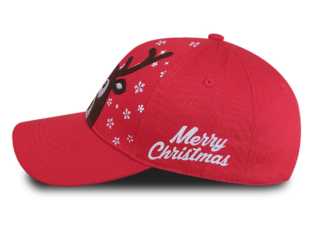 Gorra OC Caps Edición Especial Navidad Reno Roja Niños