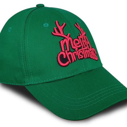 Gorra OC Caps Edición Especial Navidad Merry Christmas Verde Niño