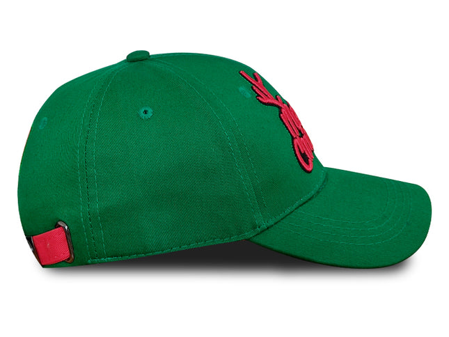 Gorra OC Caps Edición Especial Navidad Merry Christmas Verde Niño
