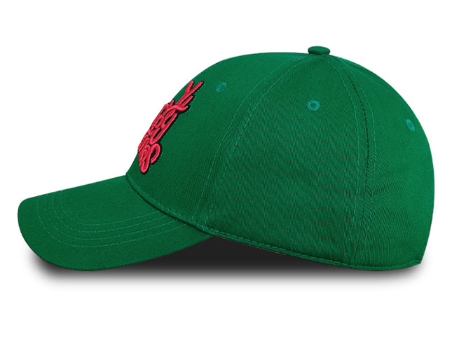 Gorra OC Caps Edición Especial Navidad Merry Christmas Verde Niño