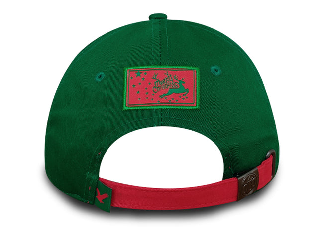 Gorra OC Caps Edición Especial Navidad Merry Christmas Verde Niño