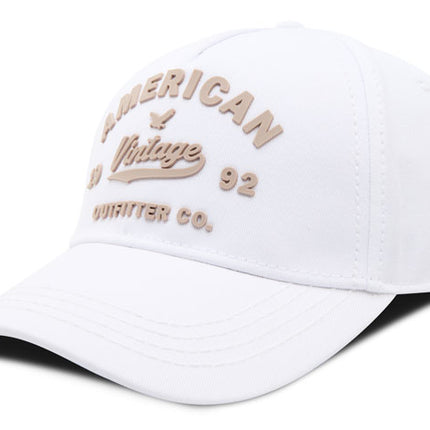 Gorra de moda OC Caps American Vintage blanca
