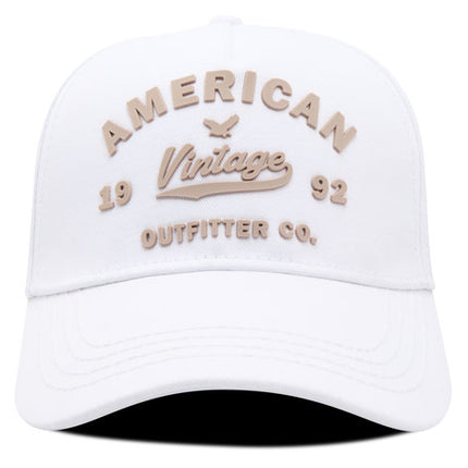 Gorra de moda OC Caps American Vintage blanca