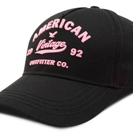 Gorra de moda OC Caps American Vintage negra