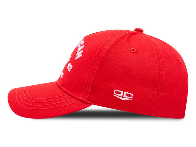Gorra de moda OC Caps American Vintage roja