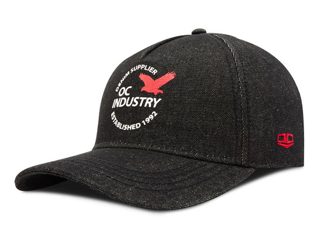 Gorra de moda OC Caps OC Industry negra