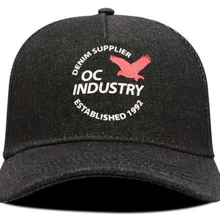 Gorra de moda OC Caps OC Industry negra