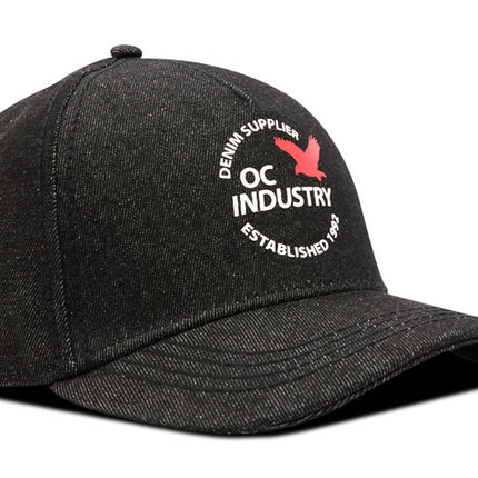 Gorra de moda OC Caps OC Industry negra