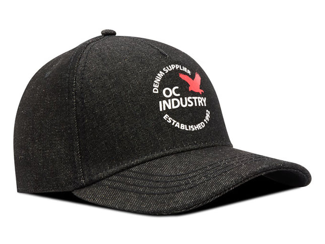 Gorra de moda OC Caps OC Industry negra