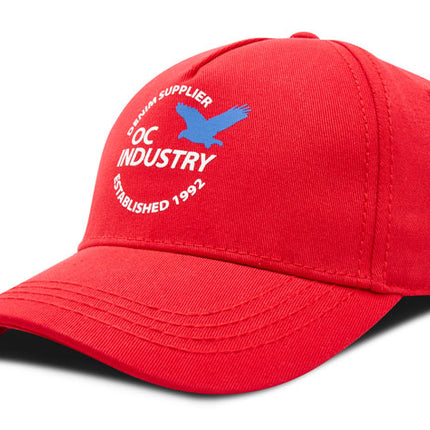 Gorra de moda OC Caps OC Industry rojo