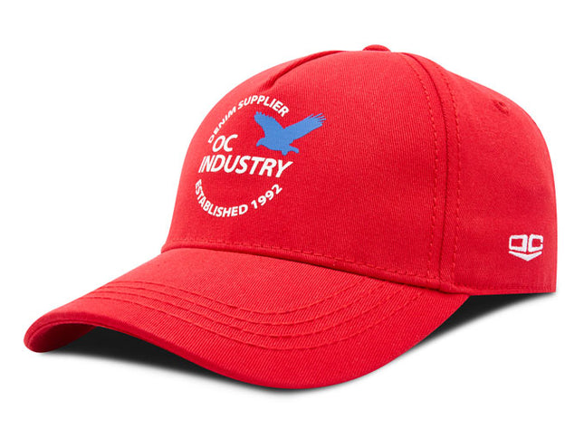 Gorra de moda OC Caps OC Industry rojo