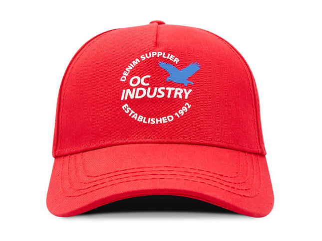 Gorra de moda OC Caps OC Industry rojo