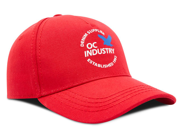 Gorra de moda OC Caps OC Industry rojo