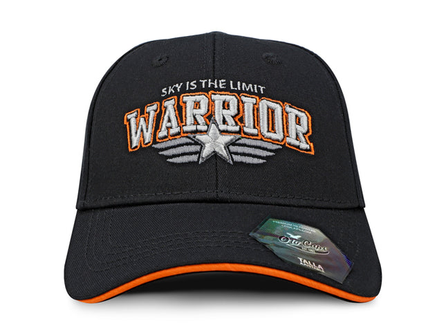 GORRA DE MODA PARA NIÑO OC Caps WARRIOR  Negro