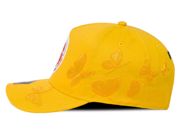 Gorra Oficial FCF Selección Colombia Mariposas Amarilla