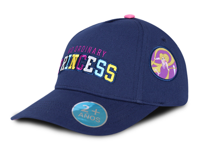 GORRA DISNEY PRINCESAS NO ORDINARY PRINCESS AZUL OC CAPS