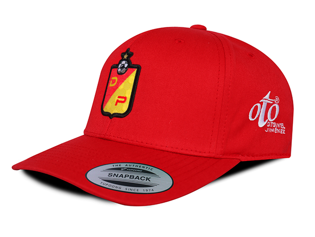 Gorra Deportivo Pereira Oficial OC Caps Flexfit 6389 premium Roja