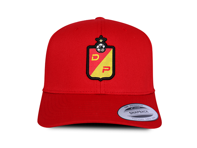 Gorra Deportivo Pereira Oficial OC Caps Flexfit 6389 premium Roja