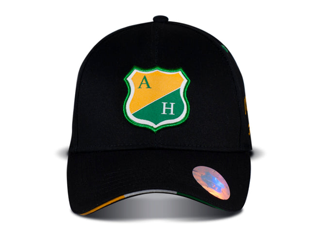 ATLÉTICO HUILA GORRA OFICIAL negra