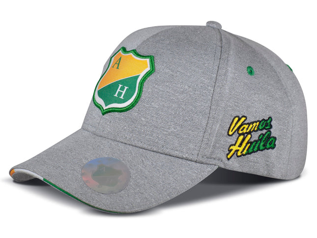 ATLÉTICO HUILA GORRA OFICIAL gris