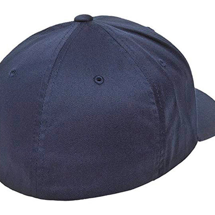 Gorra Flexfit 6277 Clásica Cerrada Azul Oscuro