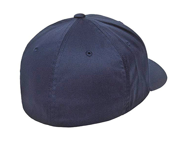 Gorra Flexfit 6277 Clásica Cerrada Azul Oscuro